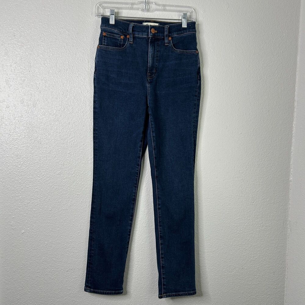 Madewell The Perfect Vintage Jeans Womens 26 Blue Mom Tapered Leg High Rise